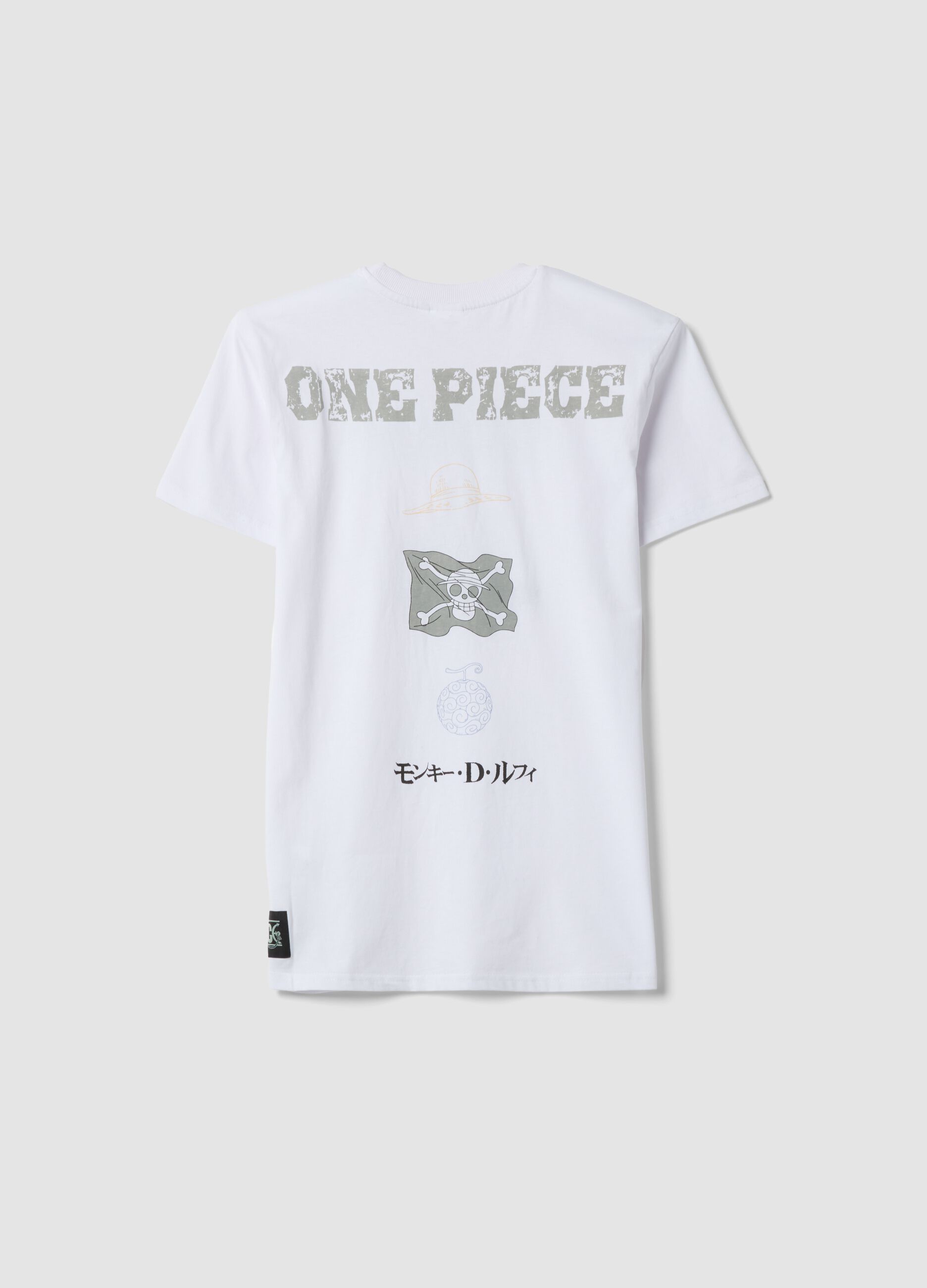White short-sleeved pure cotton T-shirt