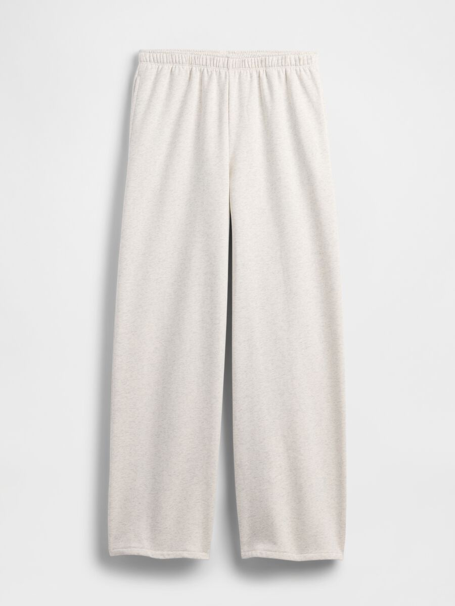 White Cotton Blend Trousers_5