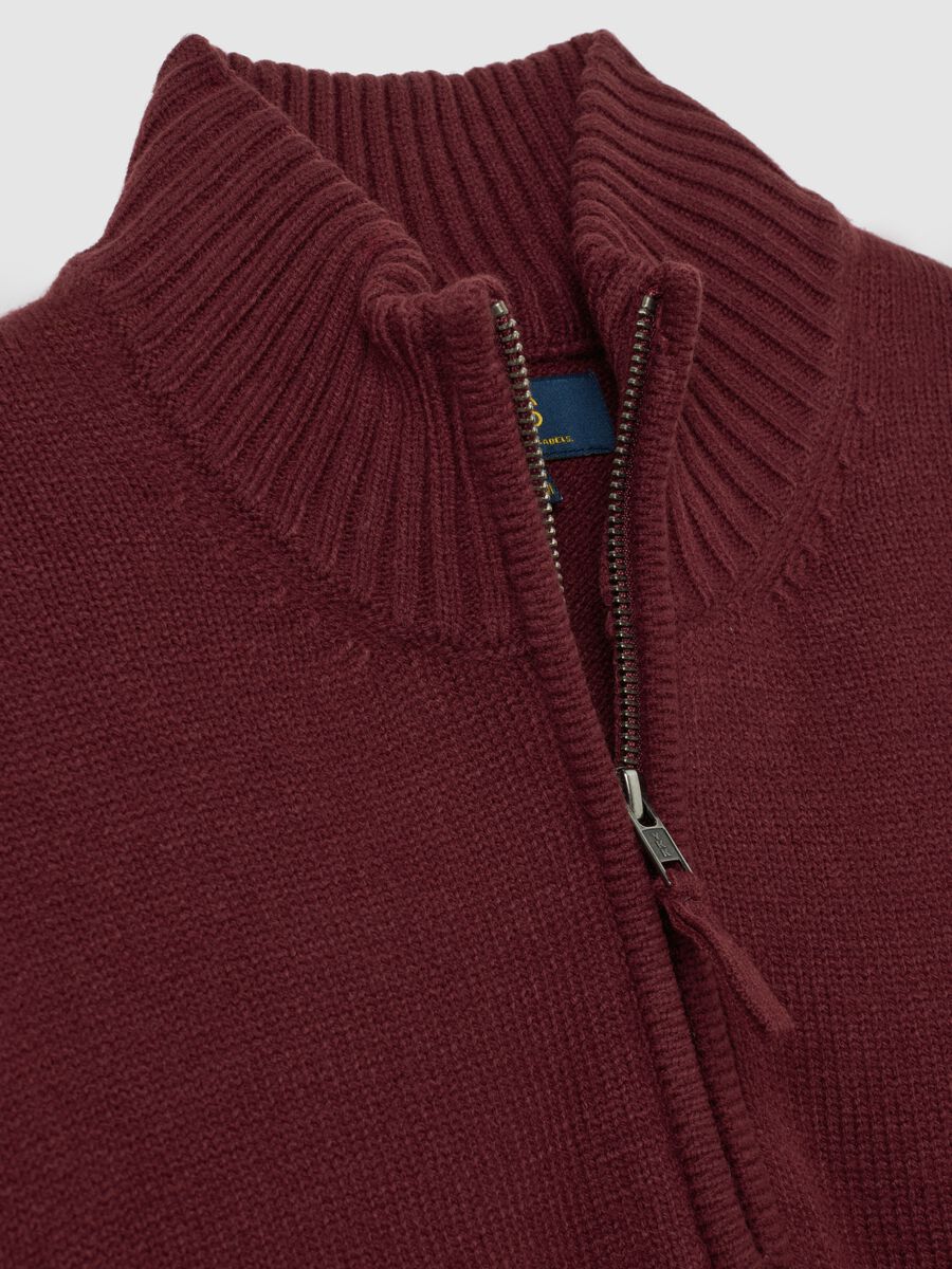 Red Sweater Regular Fit_5