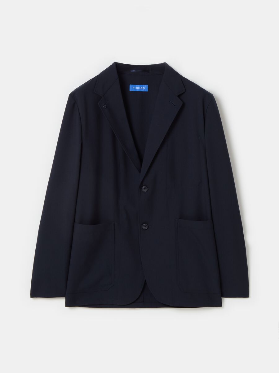 Selection relaxed-fit single-breasted blazer_3