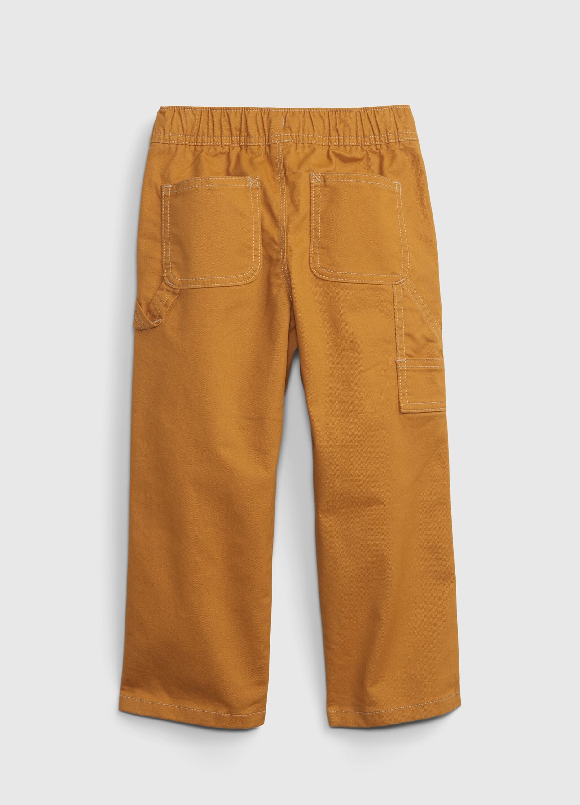 Carpenter trousers with drawstring