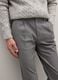 Grey Slim Fit Cotton Blend Trousers_3
