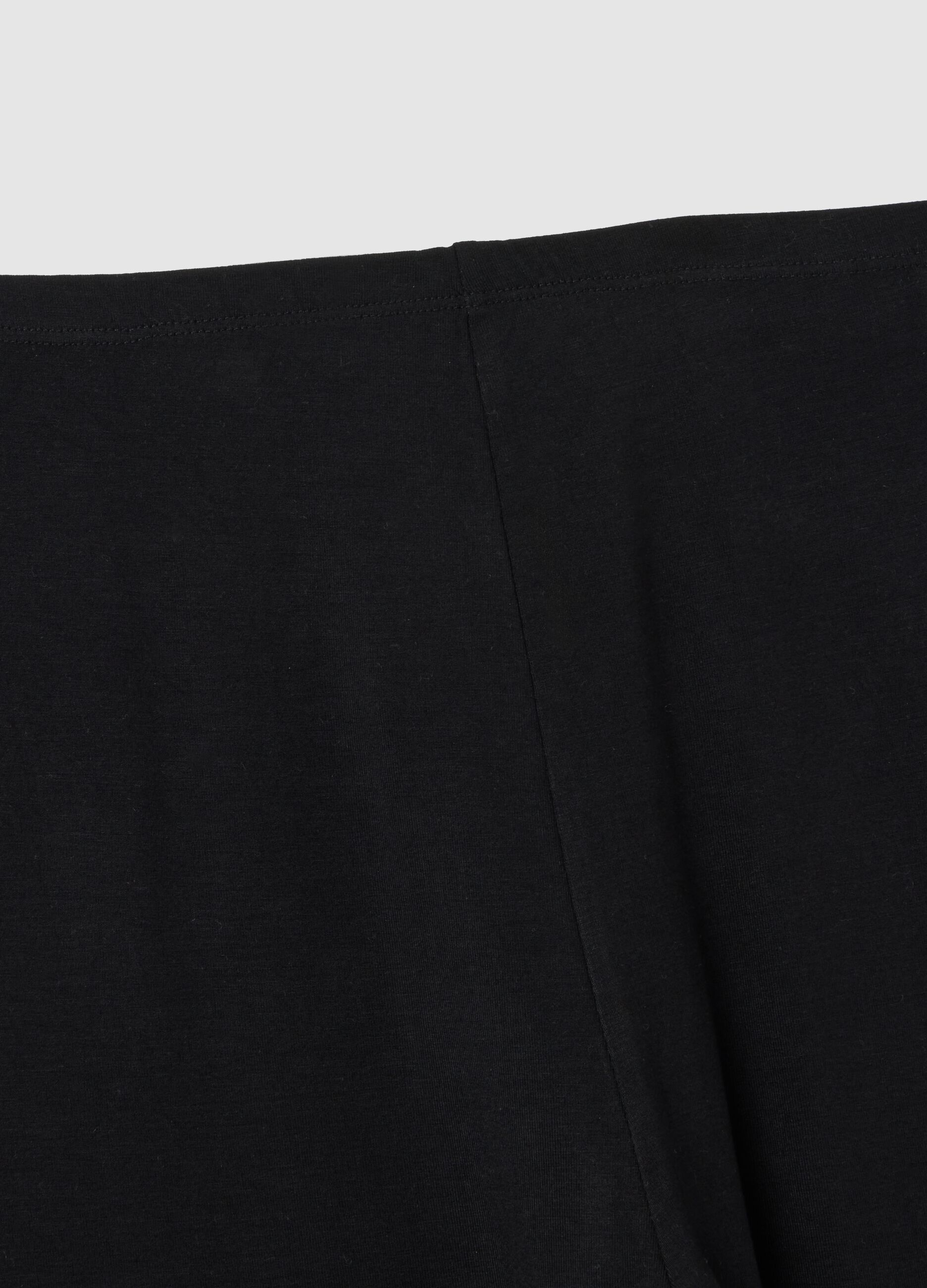 Black Stretch Maternity Leggings