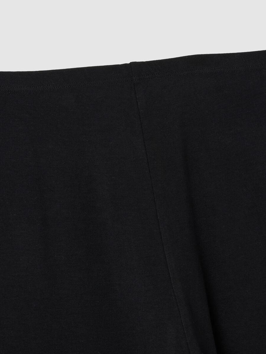 Black Stretch Maternity Leggings_5