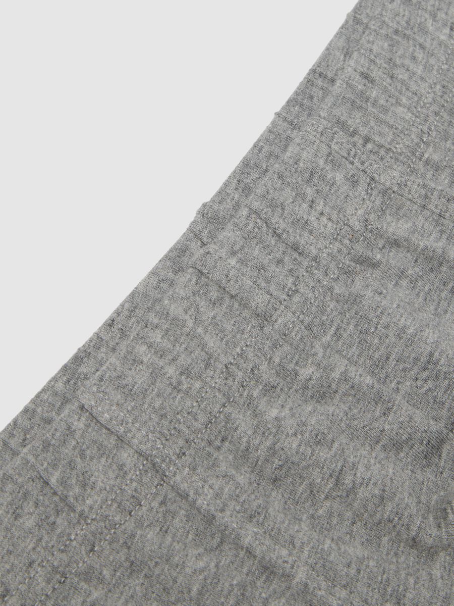 Grey Cotton Regular Fit Boxers_5