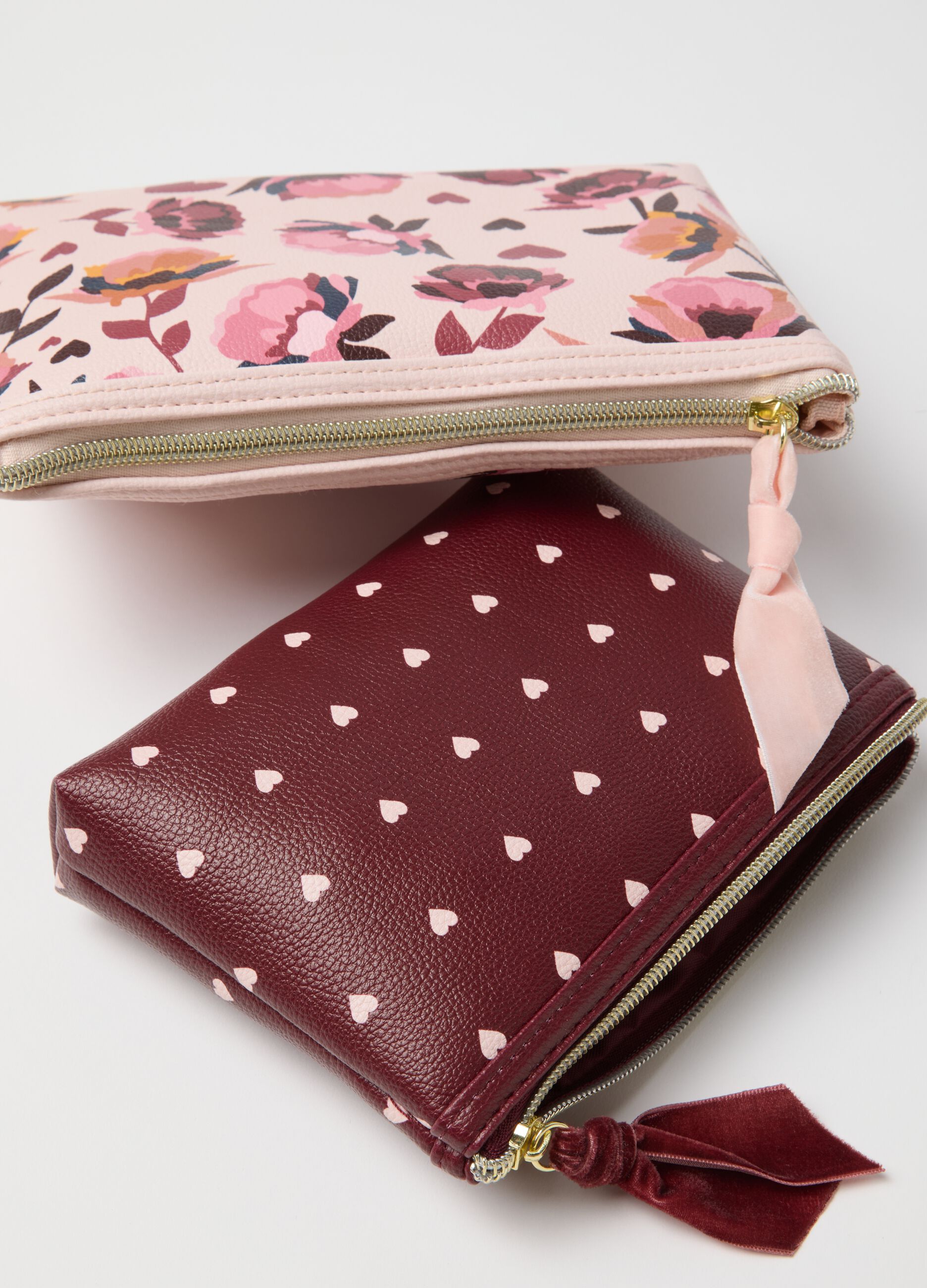 Bipack di pochette multicolor