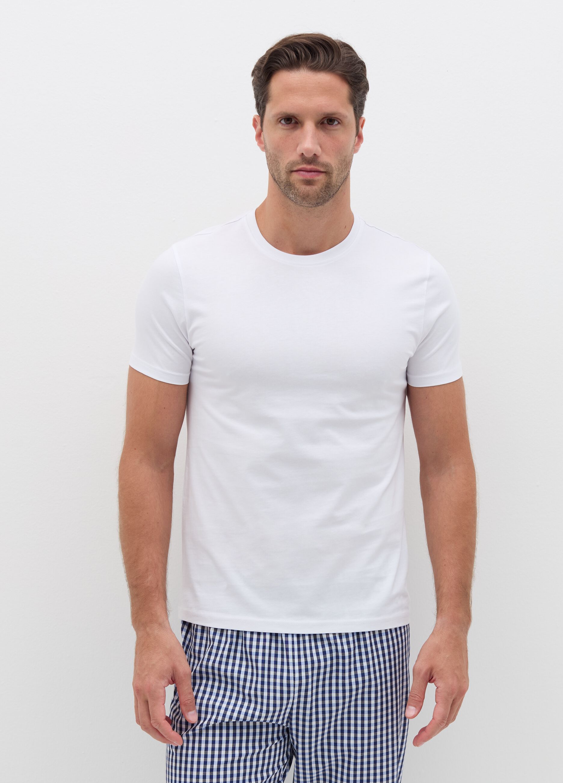 Bipack t shirt intime termiche in cotone bio da Uomo OVS