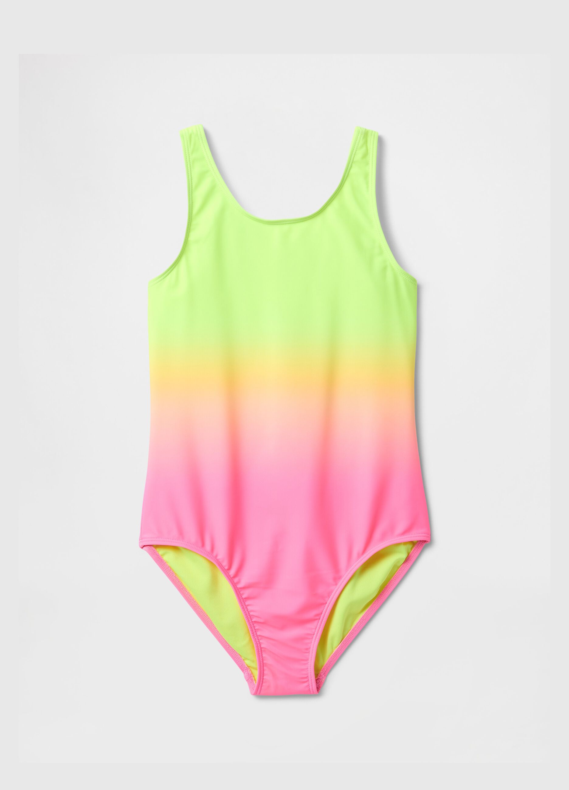 Multicolour Gradient Swimsuit