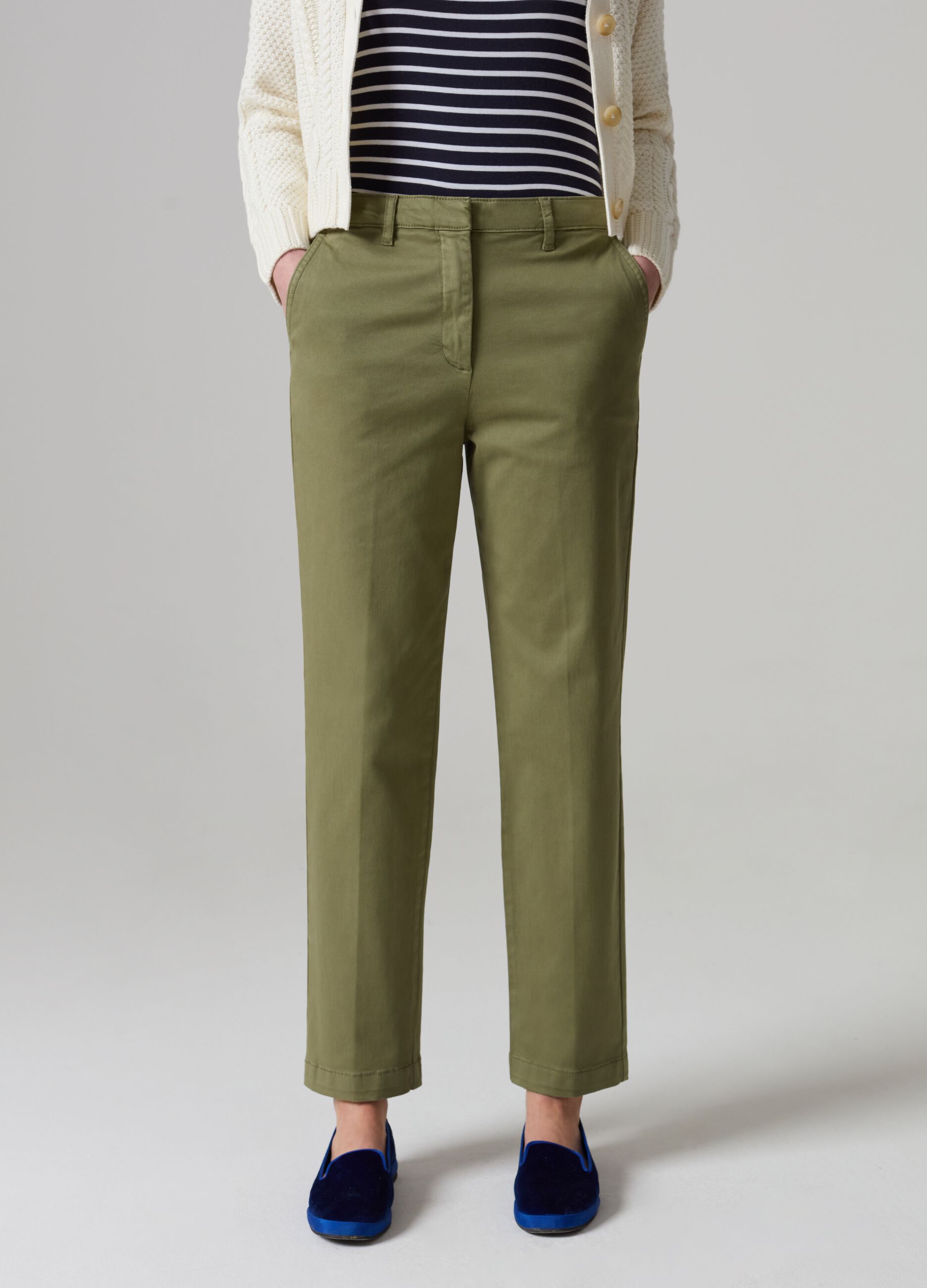 Pantalone chino in cotone stretch