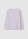 Girls' purple pure cotton top regular fit_1