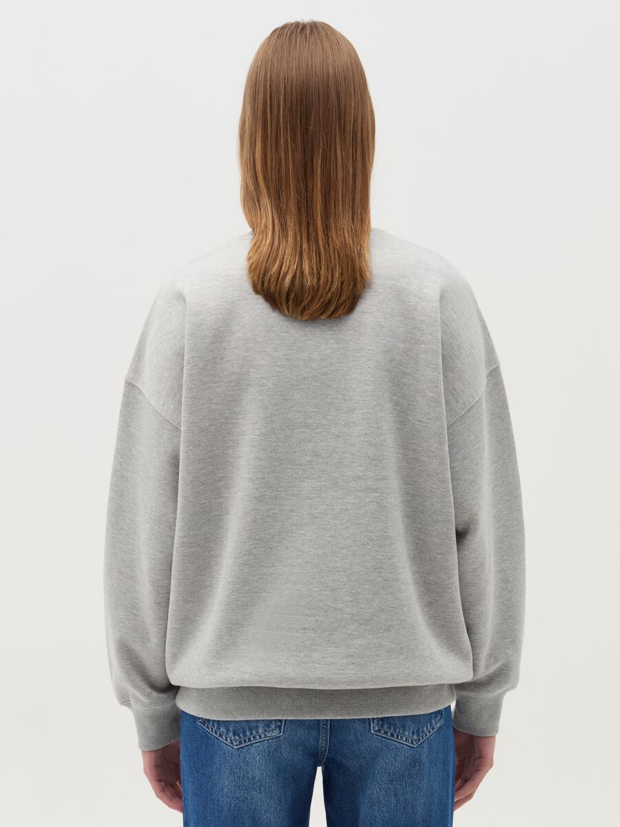 Sweatshirt with "Harvard" embroidery and print_2