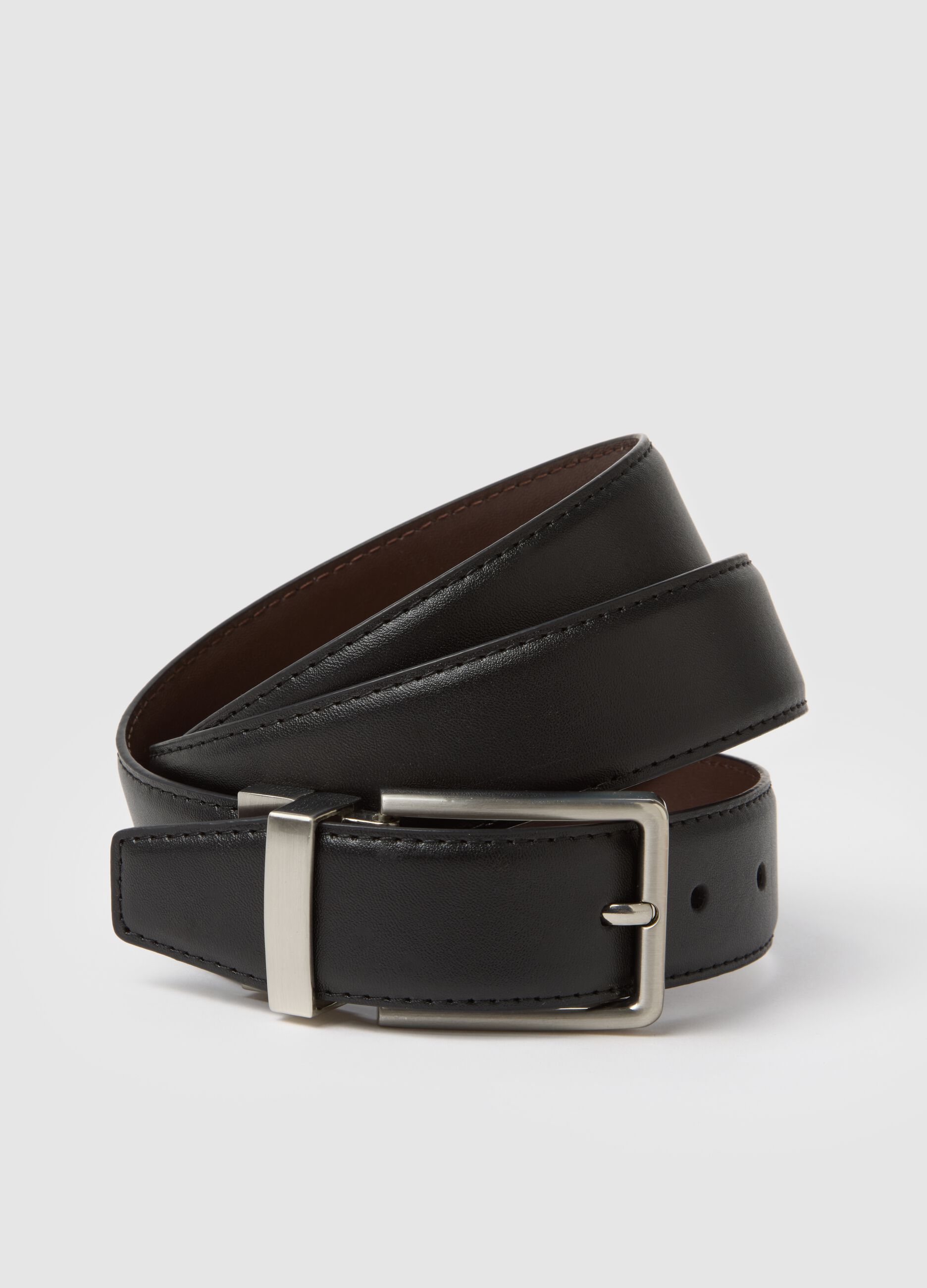 Multicolour Genuine Leather Belt