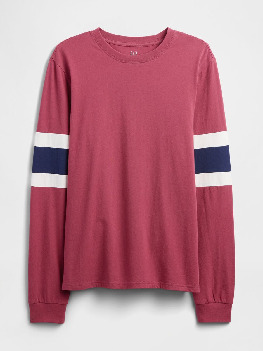 Red Long-Sleeve Cotton Shirt_2