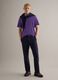 Violet pure cotton crew neck T-shirt relaxed fit_0