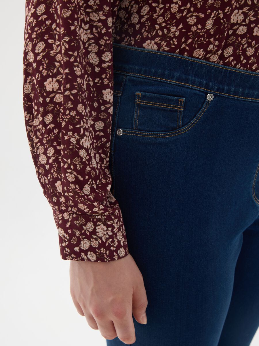 Skinny Fit Blue Denim Jeans_2