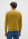 Yellow Regular Fit Sweater_2