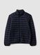 Blue ultralight padded regular-fit jacket with zip_0
