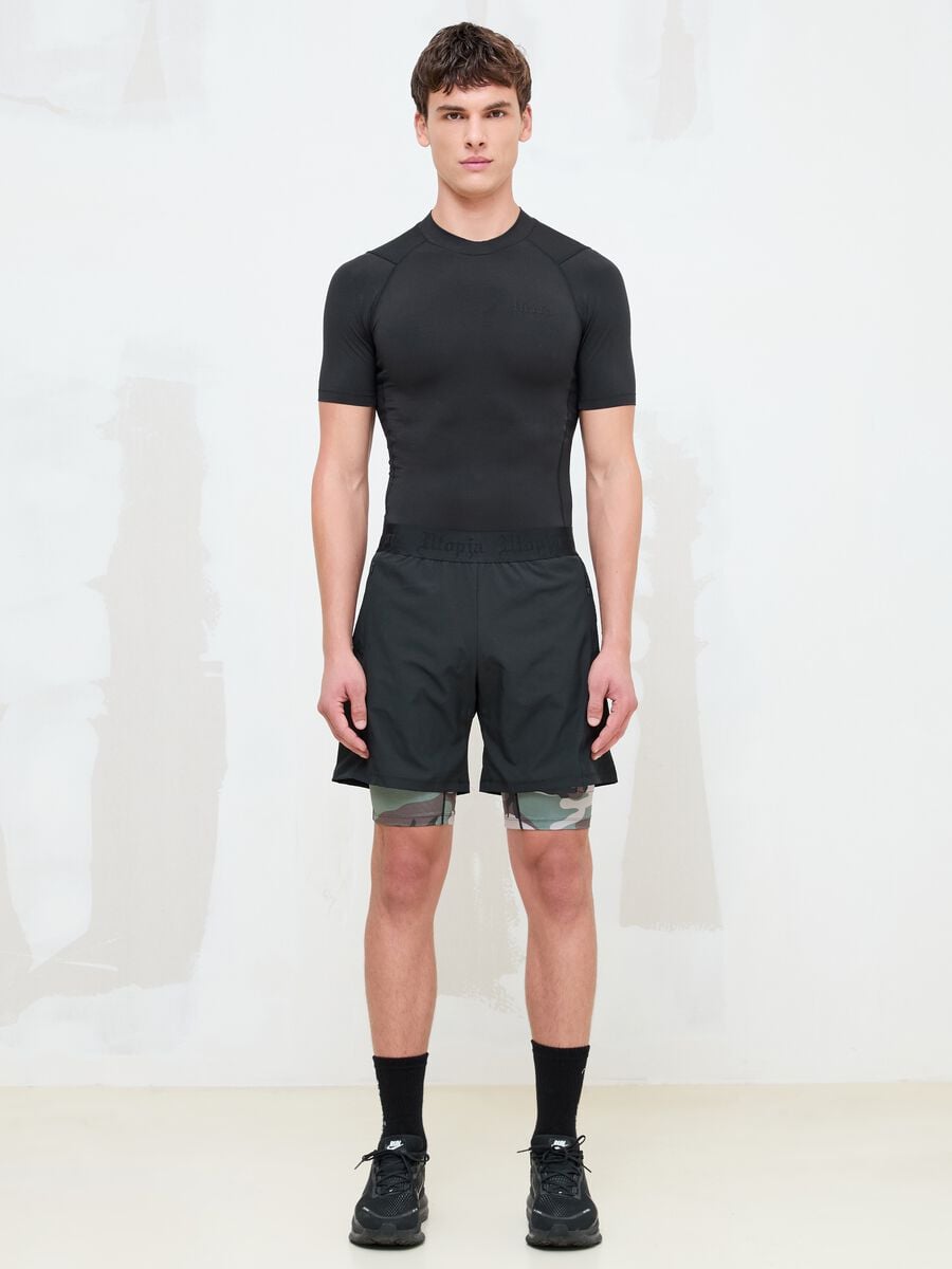 Technical Shorts Camo-Black_4