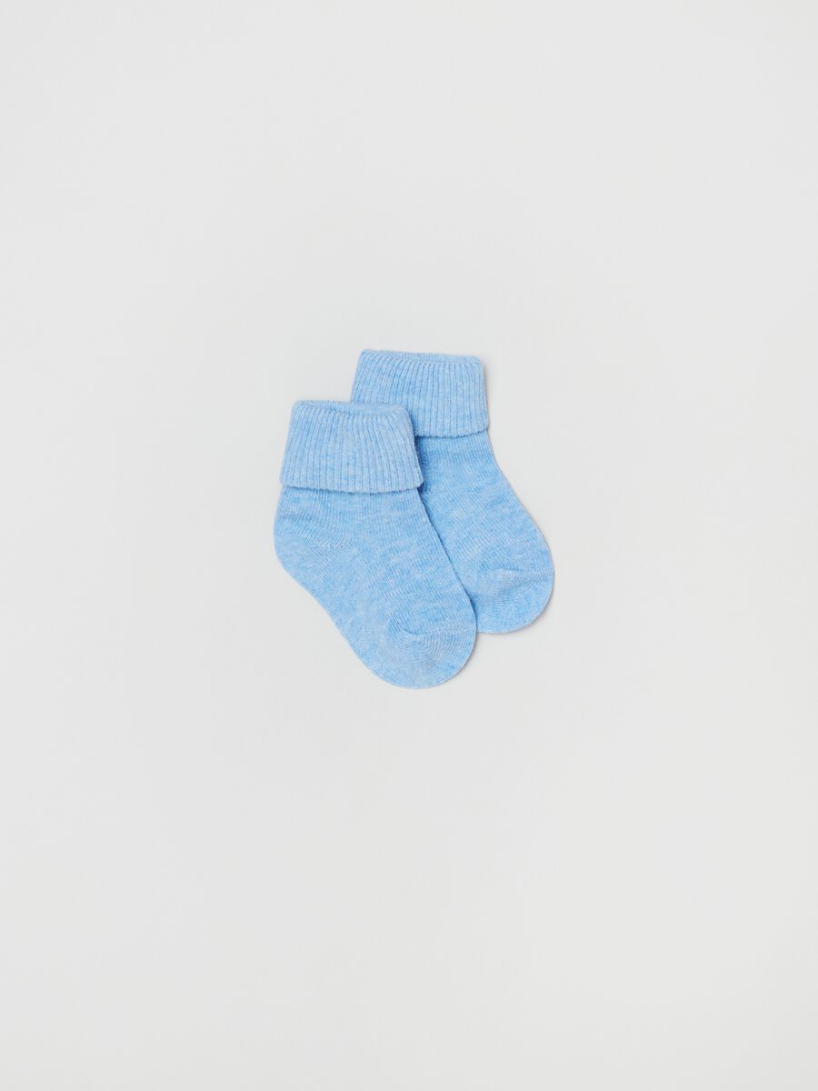 Tripack calze stretch con risvolto_1