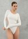 Bodysuit Cut Out White_1