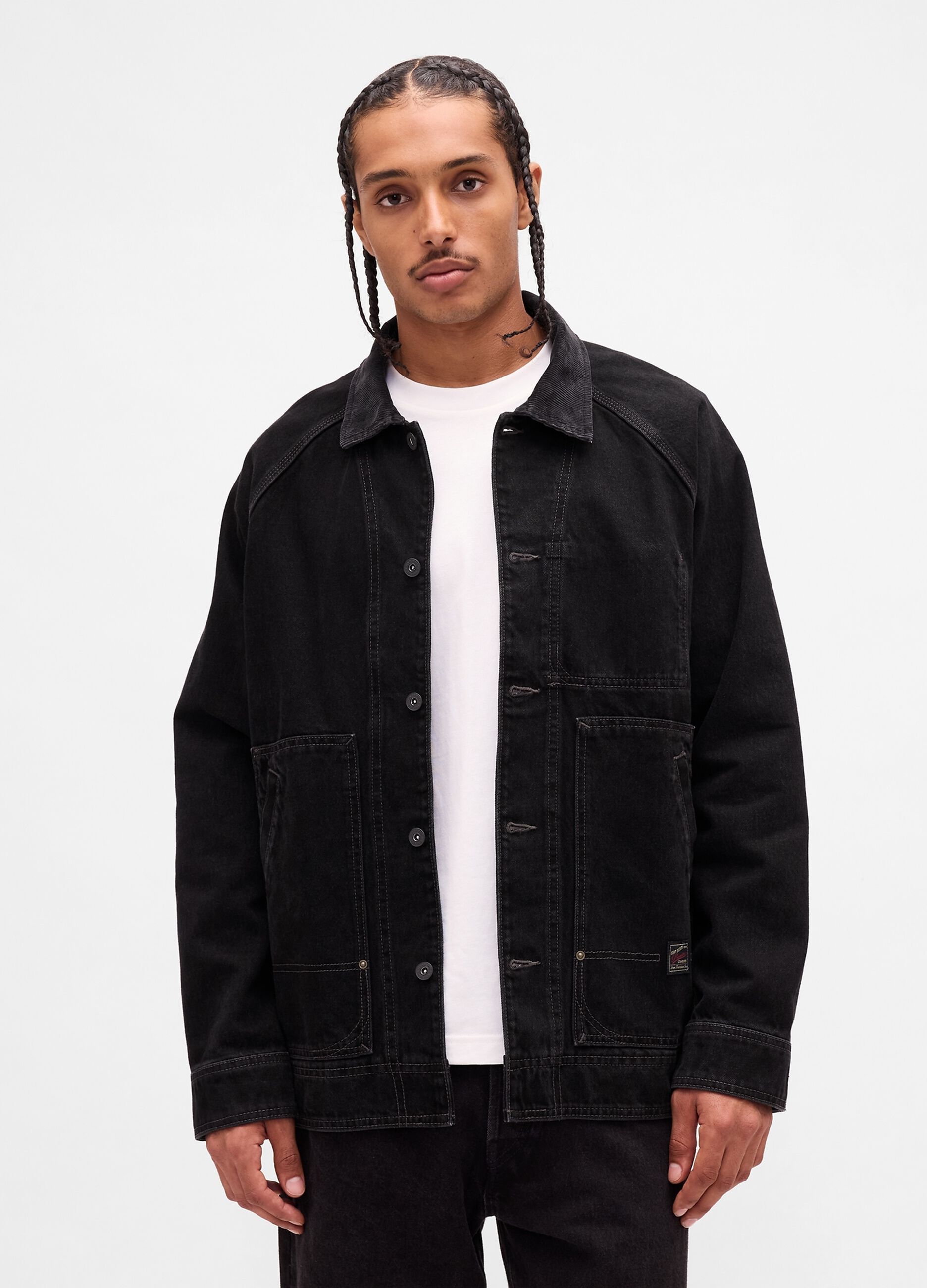 Black cotton jacket