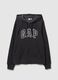 Full-zip sweatshirt with hood and logo embroidery_2