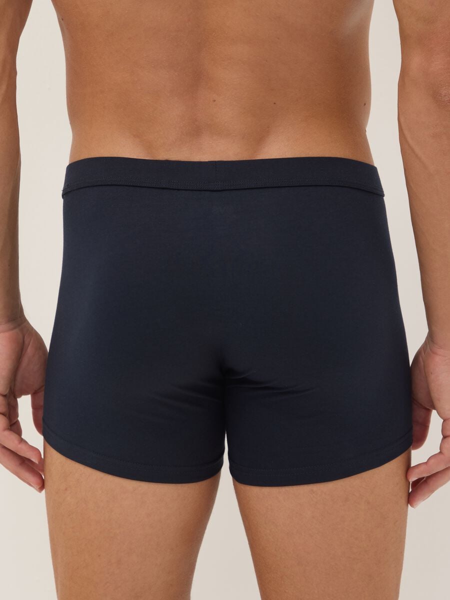 2-pack of blue stretch Supima cotton boxers_2