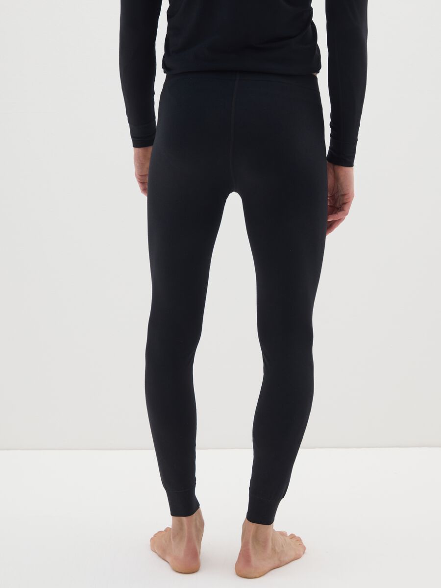 Regular Fit Black Leggings_2