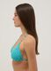 Light blue triangle bikini top in stretch fabric_3