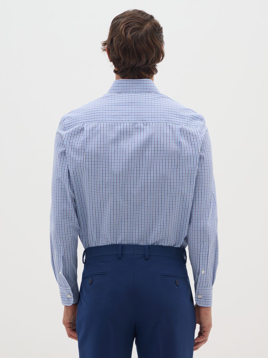 Camicia in misto cotone multicolor regular fit_2