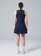 Blue ALTAVIA COURT sports dress in stretch technical fabric_2