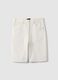 Baggy White Cotton Shorts_4