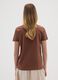 Brown pure cotton regular fit t-shirt_2