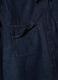 Blue regular-fit denim pure cotton shirt_5