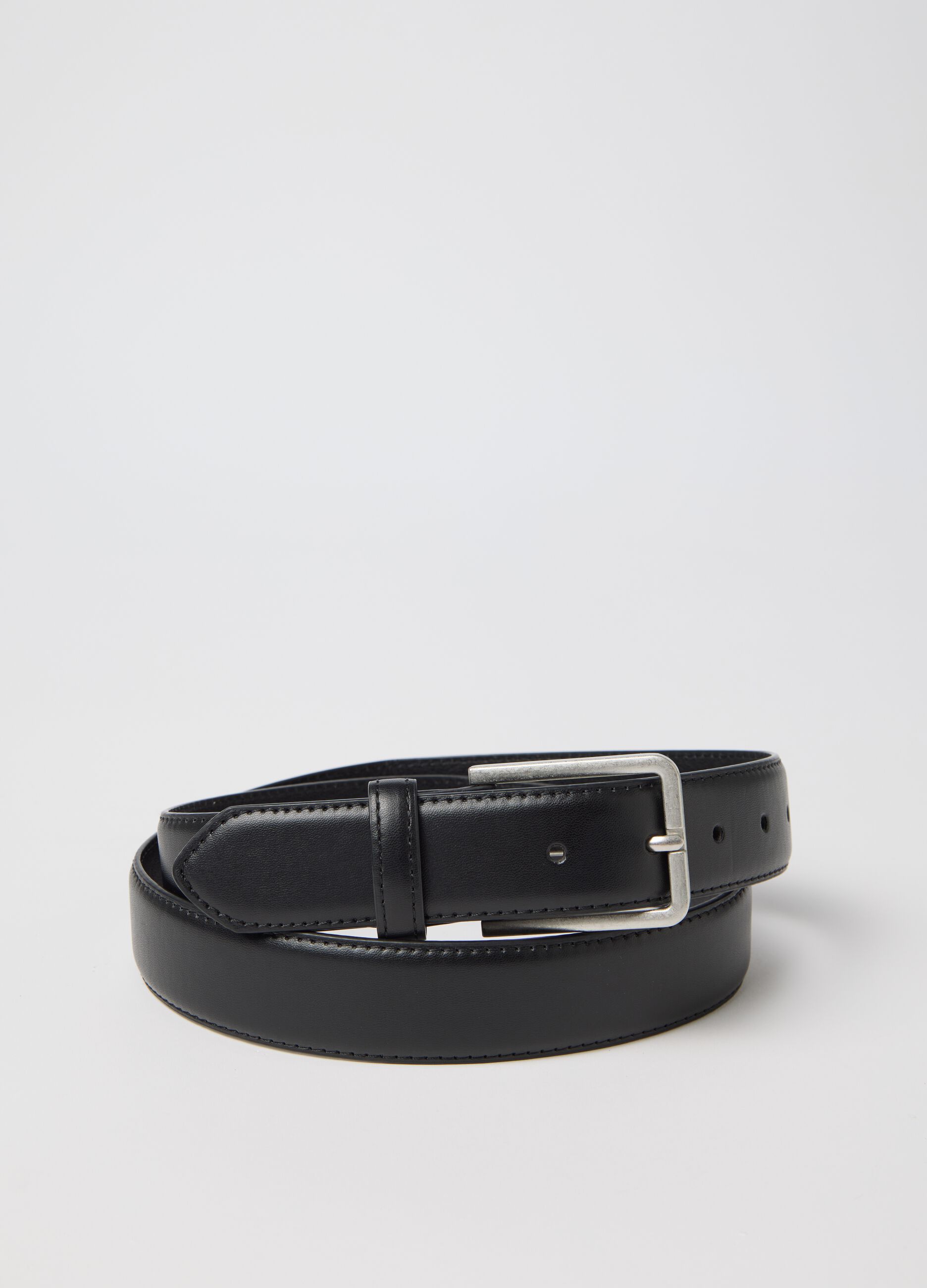Smooth black belt