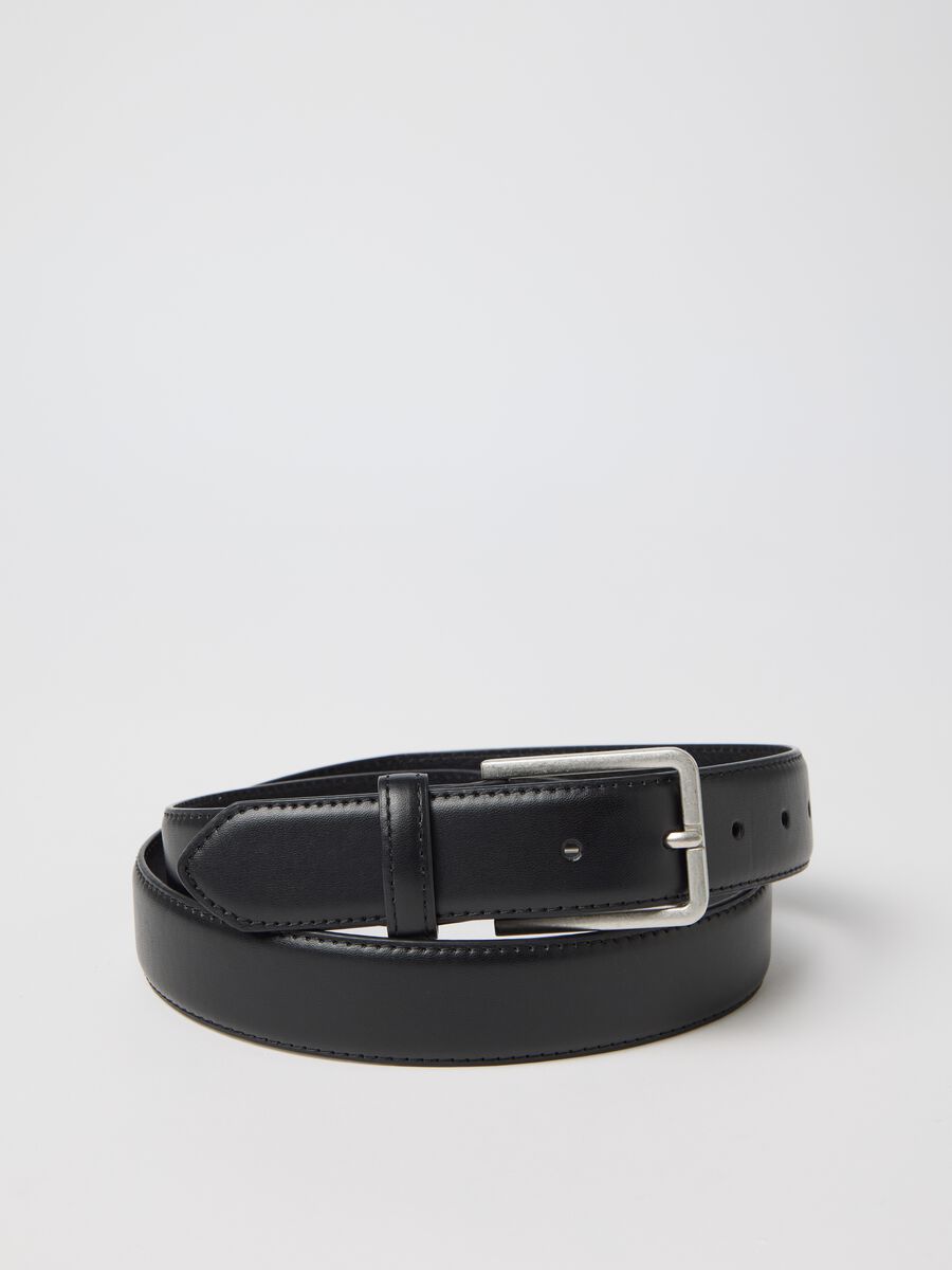 Smooth black belt_2