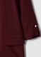 Red regular-fit lined blazer with classic lapels_5