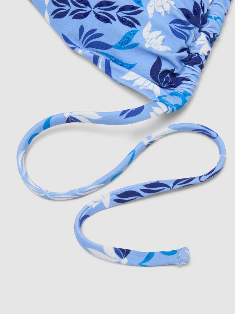 Top bikini triangolo azzurro in tessuto elasticizzato_5