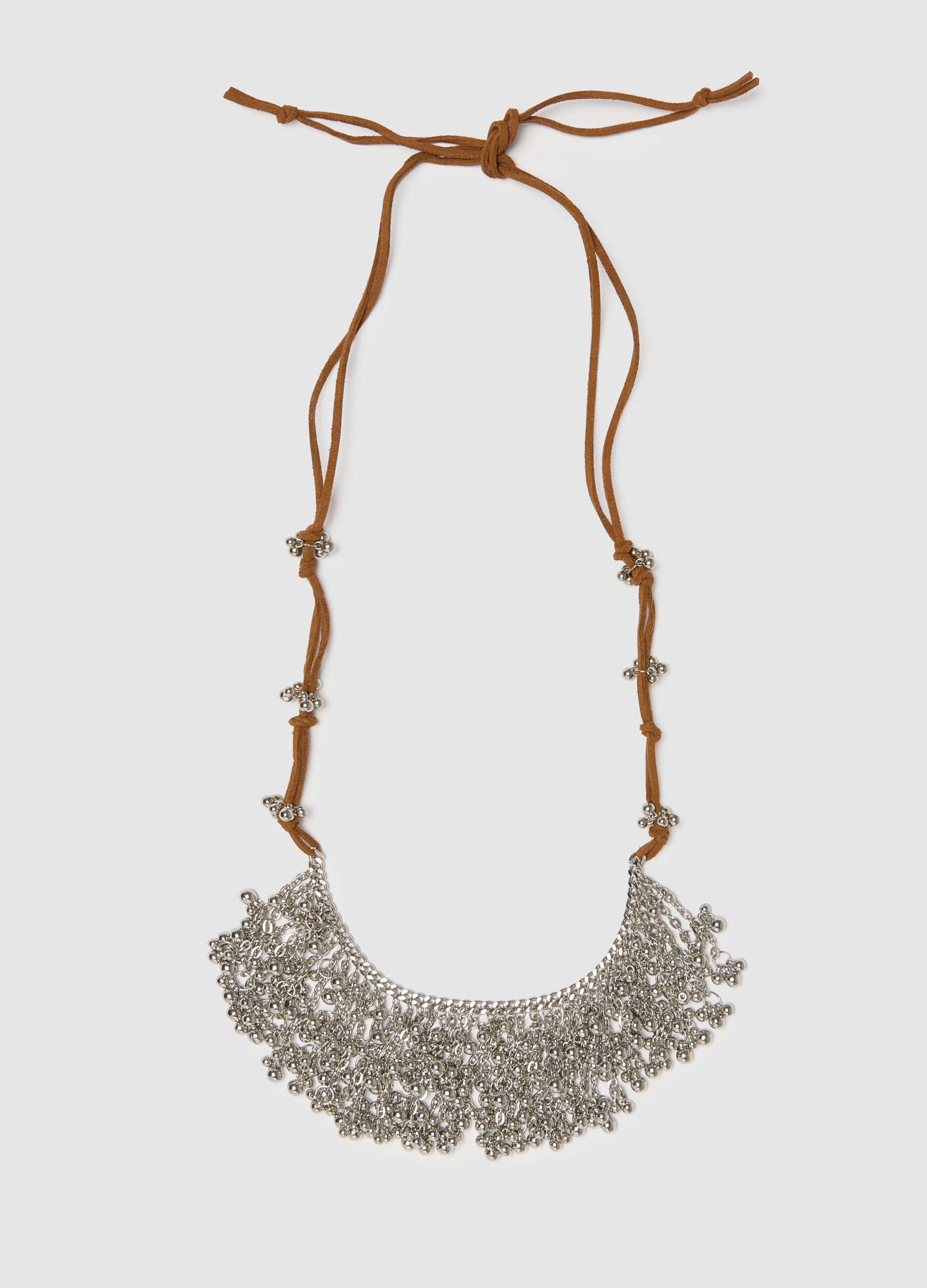 Multicolor Necklace with Pendant