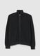 Full-zip cardigan in ribbed cotton_4