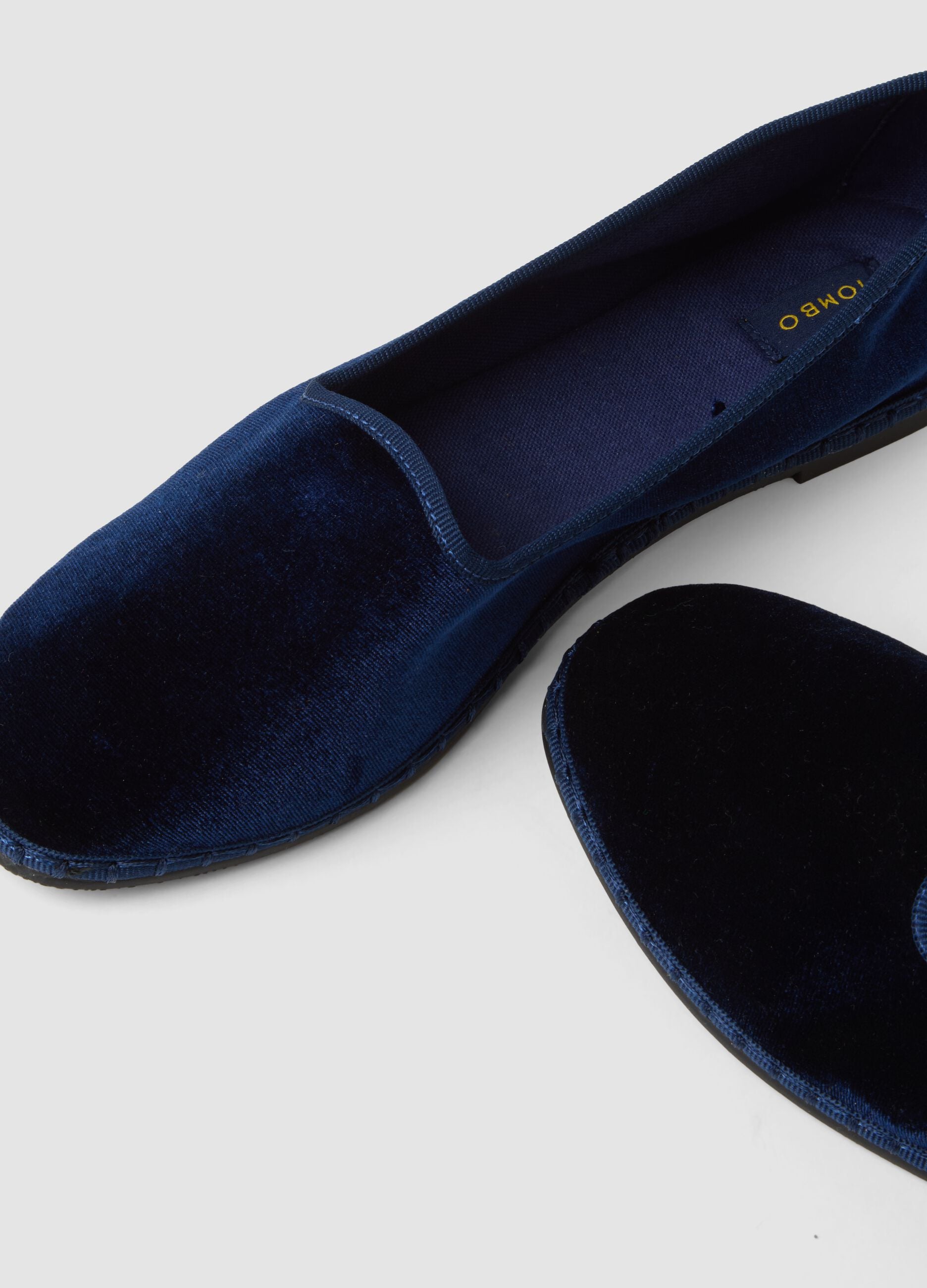 Classic blue ballet flats