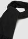 Black Scarf with Fringes_1