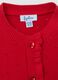 Girls' Red Pure Cotton Regular Fit Cardigan_2