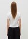 Crop T-shirt in cotton_2