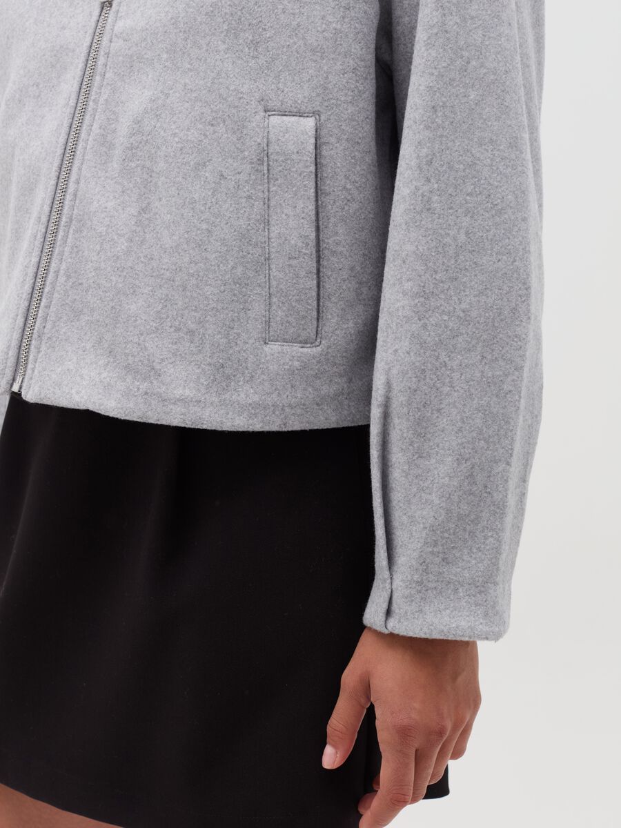 Boxy-fit bomber jacket in cloth_2