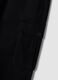 Black slim-fit stretch cotton cargo trousers_1