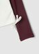 T-shirt bianca in cotone elasticizzato girocollo_5