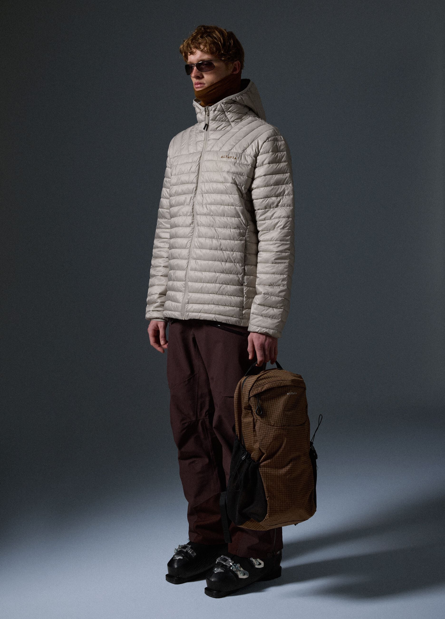Ultralight Padded Windproof Jacket ALTAVIA WITH DEBORAH COMPAGNONI