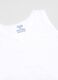 Twin pack of white girls' vests in pure cotton regular fit_3