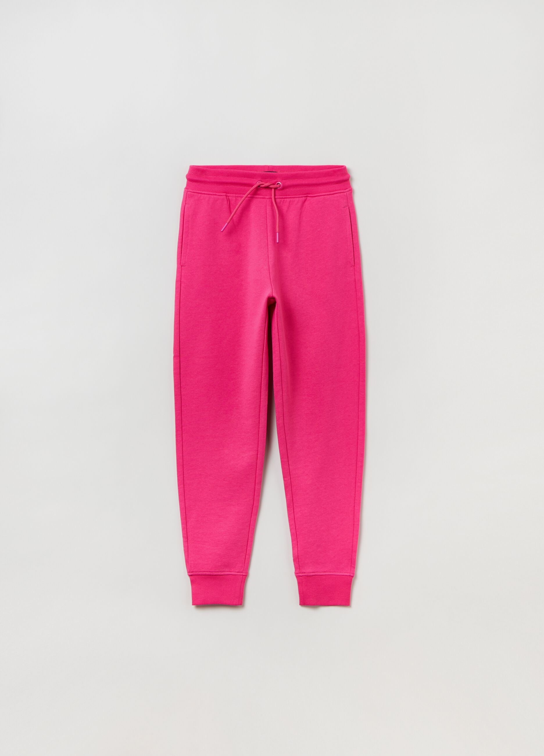 Joggers in felpa con coulisse _0